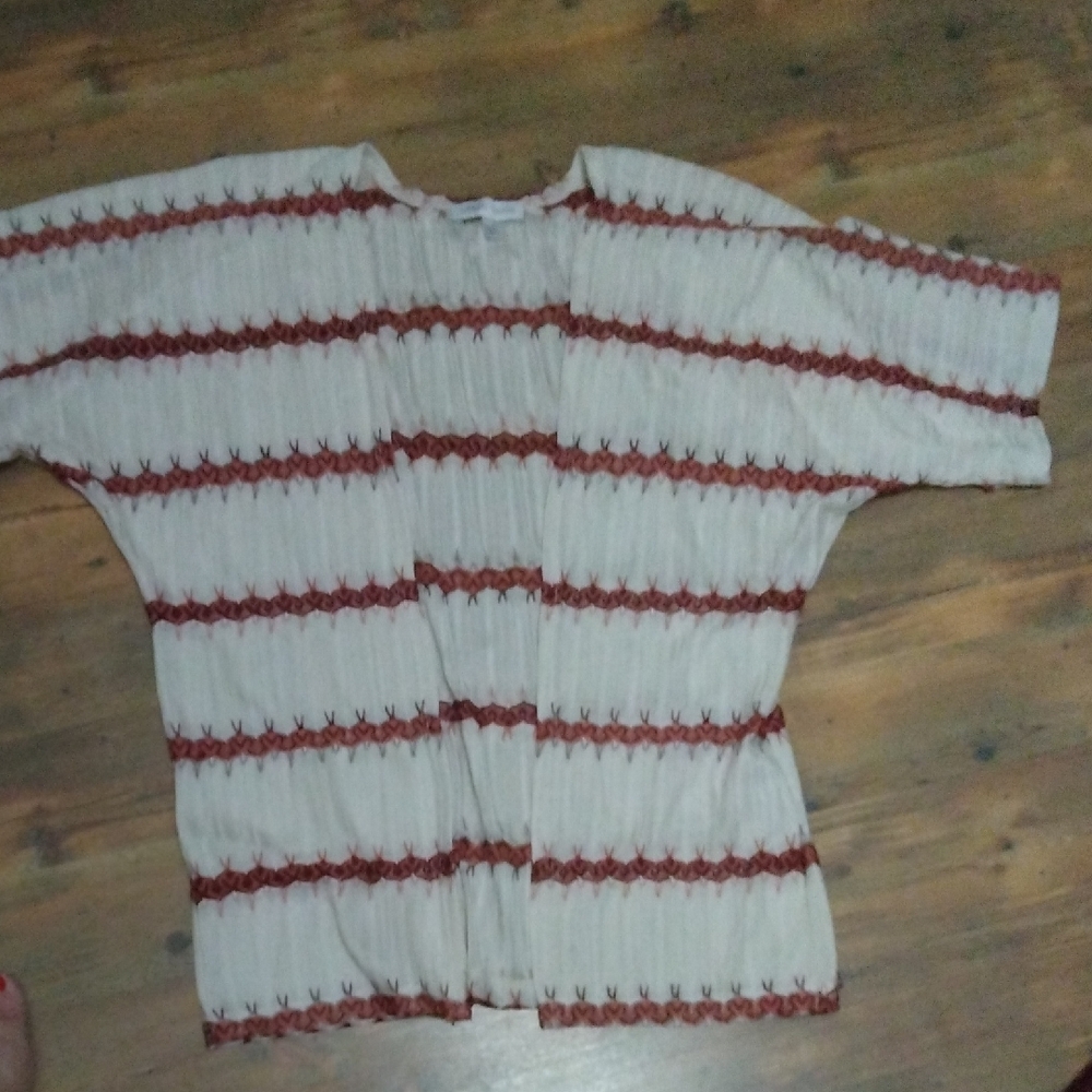 Striped Kimono Cardigan